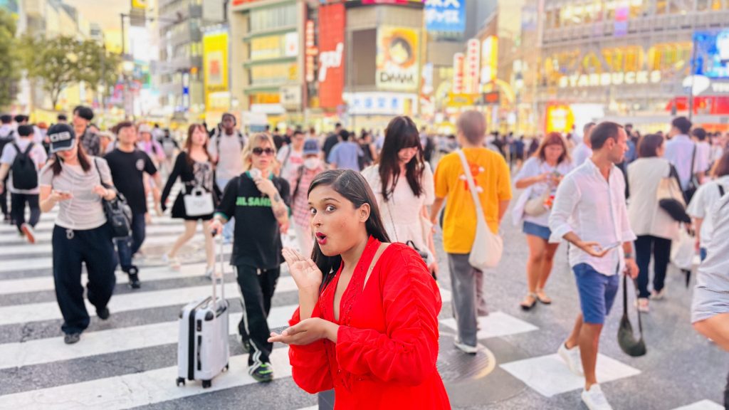 Shinzuku Scramble Crossing Tokyo